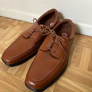 Men's Brown Leather Dress Shoes